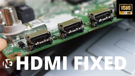 hdmi port not working on tv|fixing hdmi port on tv.
